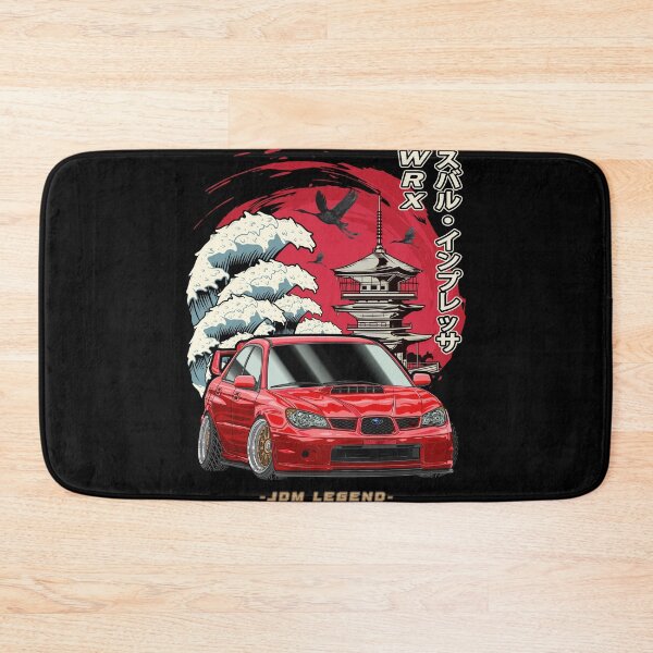 Item preview, The Great Wave - Red Subie Drift King  designed and sold by JDM Guyvit.