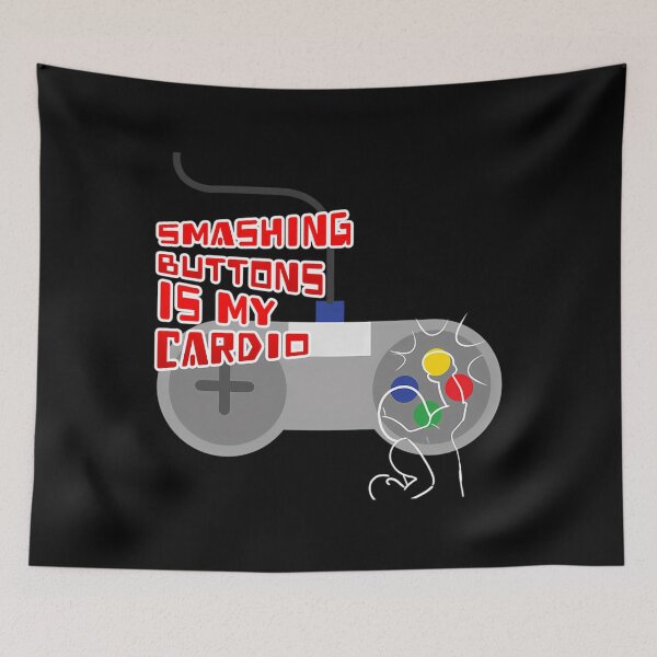 Item preview, Smashing Buttons Is My Cardio designed and sold by ANANLEREDFORD.