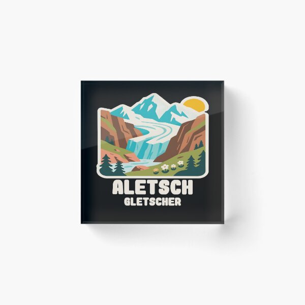 Artikelvorschau, Aletsch Gletscher entworfen und verkauft von blankshirt.