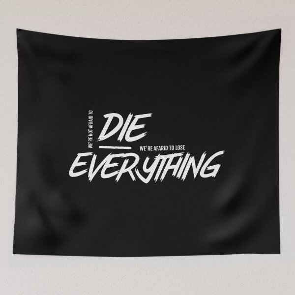 Item preview,  We'Re Not Afraid To Die We'Re Afraid To Lose Everything Gamer designed and sold by ANANLEREDFORD.