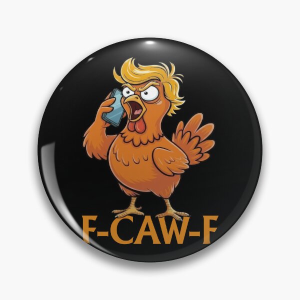 Item preview, F-Caw-F Quote Rooster Meme designed and sold by AlveraHoeger.