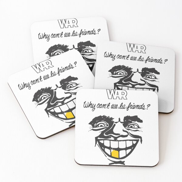 Item preview, War - Why Can'T We Be Friends  designed and sold by LucPhams.