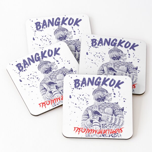 Item preview, KRUNG-THEP text, Bangkok,Thailand vibe : กรุงเทพ designed and sold by 1SINGHA.