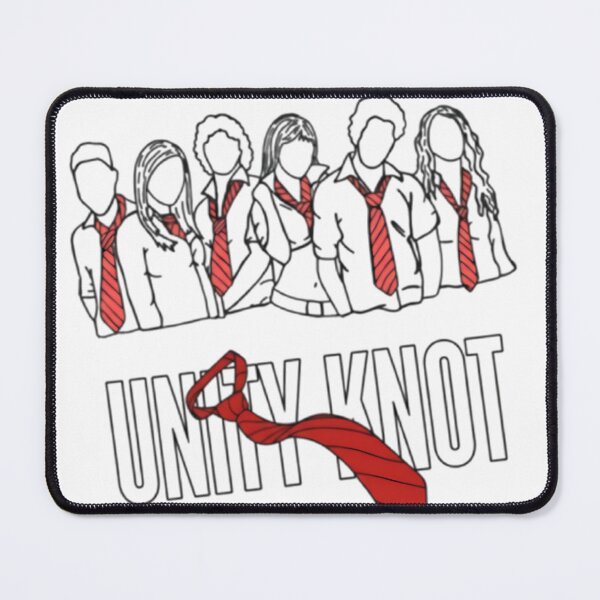 Item preview, Unity Knot – Teamwork & Togetherness Red Tie Design designed and sold by FujiwaraKatsuro.