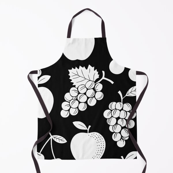 Item preview, Elegant Black & White Fruit Orchard Pattern designed and sold by zzz888.
