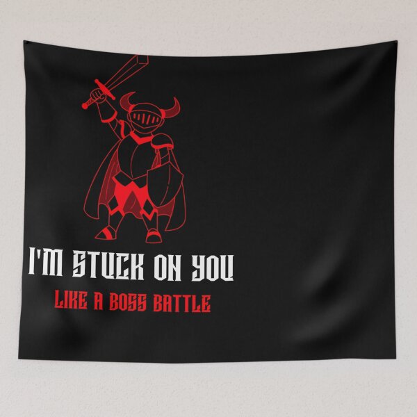 Item preview, I'M Stuck On You Like A Boss Battle Gamer Valentines Gift designed and sold by Arnaudernandez.