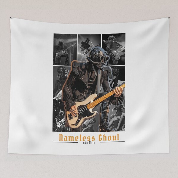 Item preview, Ghost Nameless Ghoul-Rain Poster designed and sold by AtteUusisalmi.
