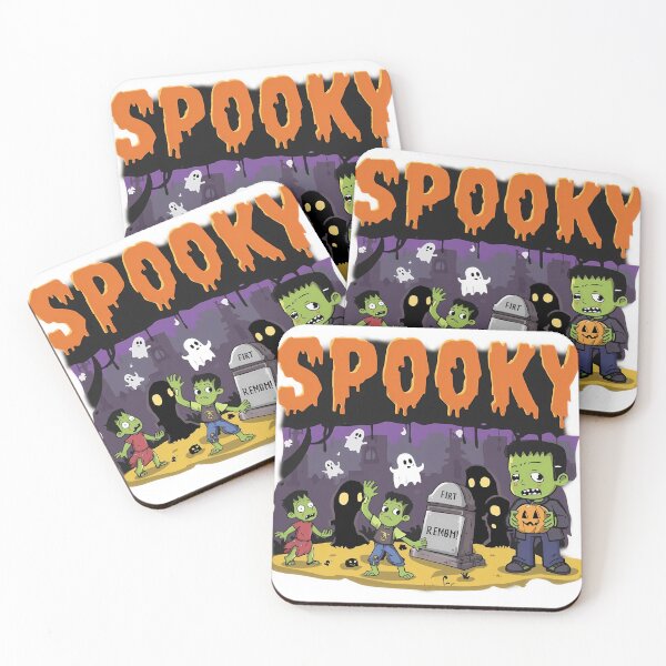 Item preview, Spooky Frankenstein says It’s Halloween Time, Wear your best costume to our monster mash designed and sold by PWDigitalArt.