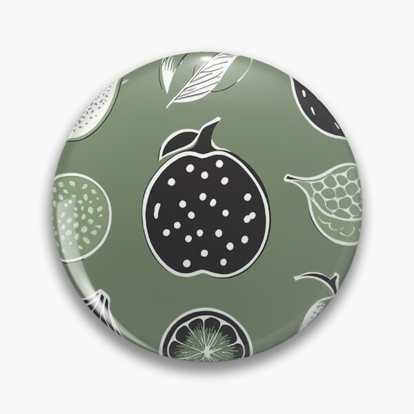 Item preview, Earthy Green Harvest Fruit & Leaf Pattern designed and sold by zzz888.