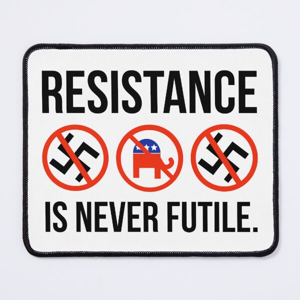 Item preview, Resistance is never futile  designed and sold by Rachel the Artist .
