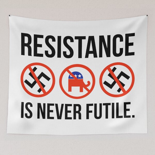 Item preview, Resistance is never futile  designed and sold by Rachel the Artist .