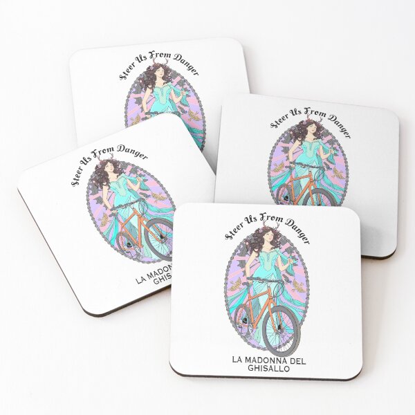 Item preview, The patron saint of bicycles La Madonna del Ghisallo designed and sold by Mahaffey Designs.