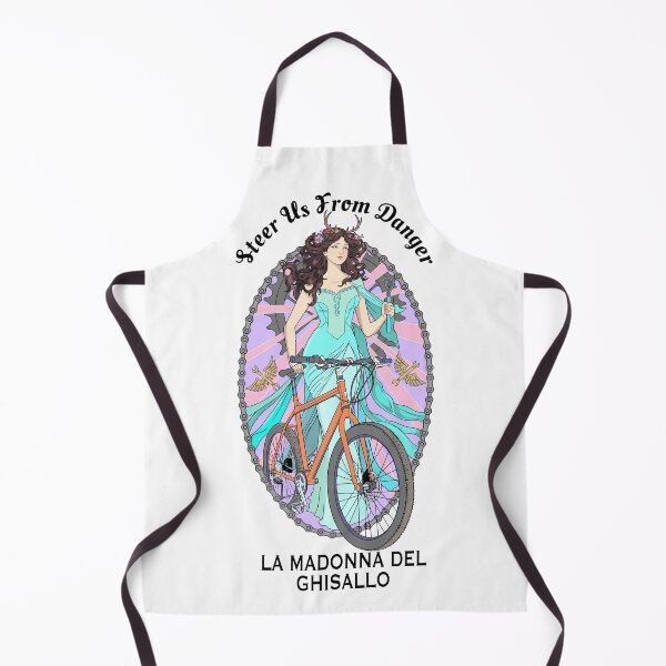 Item preview, The patron saint of bicycles La Madonna del Ghisallo designed and sold by Mahaffey Designs.