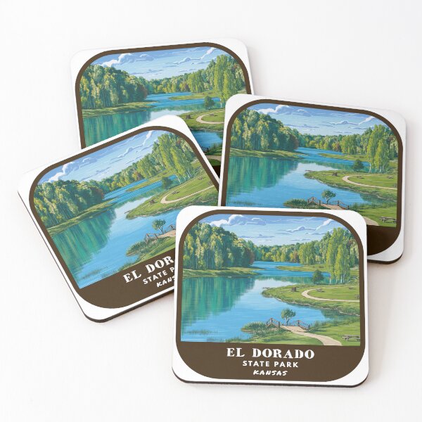 Item preview, Vintage El Dorado State Park (Kansas State Park) designed and sold by RabbitK.