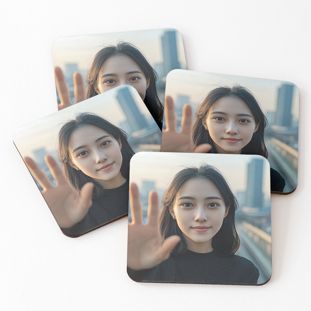 Item preview, Coasters (Set of 4) designed and sold by RicoInStudios.