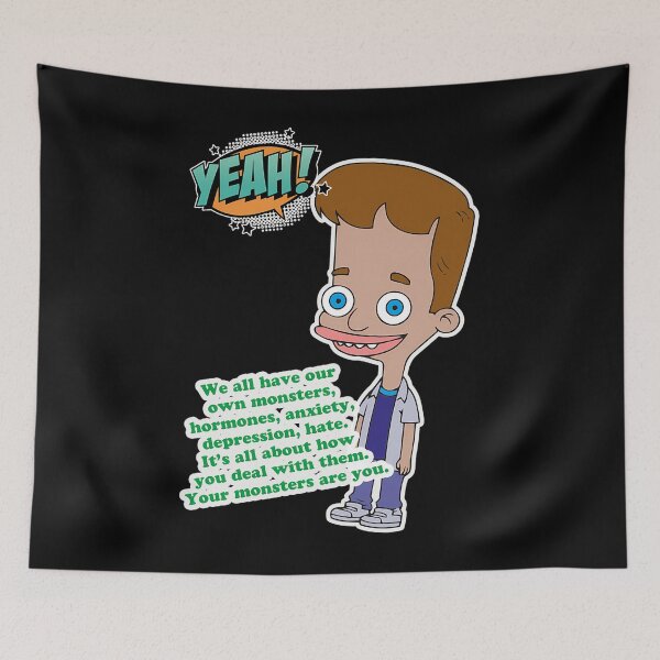 Item preview,  Big Mouth Nick Kroll Quote designed and sold by Andreller.