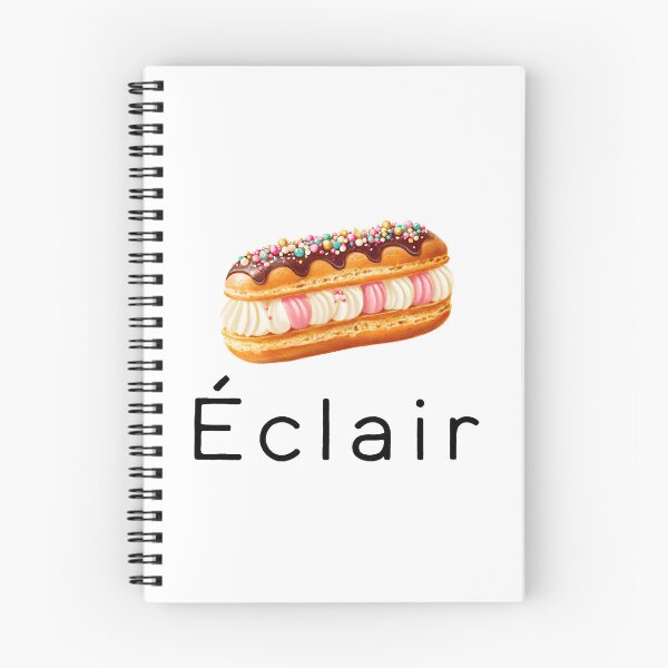 Item preview, Éclair – French Pastry Illustration designed and sold by BobaBunny76.