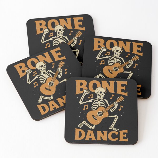 Artikelvorschau, Bone Dance – Skelett mit Gitarre entworfen und verkauft von Ahau Designs.