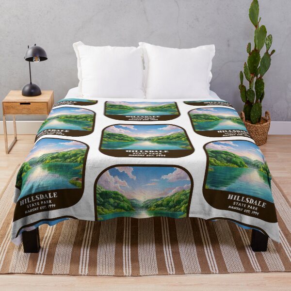 Item preview, Vintage Hillsdale State Park (Kansas State Park) designed and sold by RabbitK.