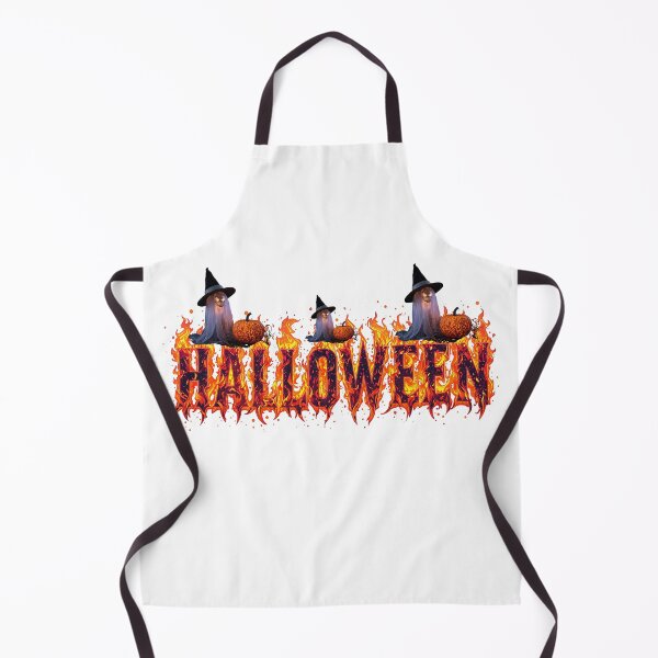 Item preview, "Halloween" in gothic text, featuring an illustration of classic Halloween elements like pumpkins and ghosts designed and sold by PWDigitalArt.
