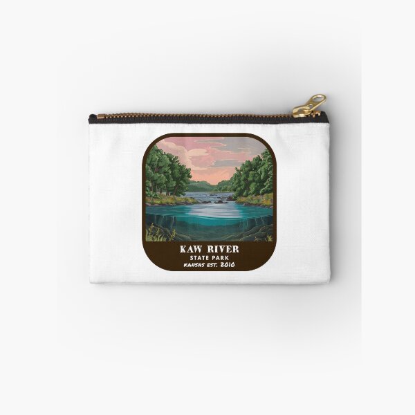 Item preview, Vintage Kaw River State Park (Kansas State Park) designed and sold by RabbitK.