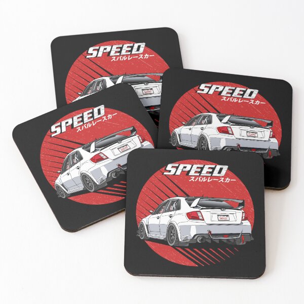 Item preview, JDM Subie Drift Car - Retro Style Racing  designed and sold by JDM Guyvit.