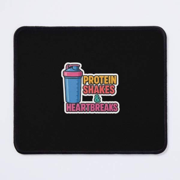 Item preview, Protein shakes and heartbreaks designed and sold by Tsukuyomi Dreams.