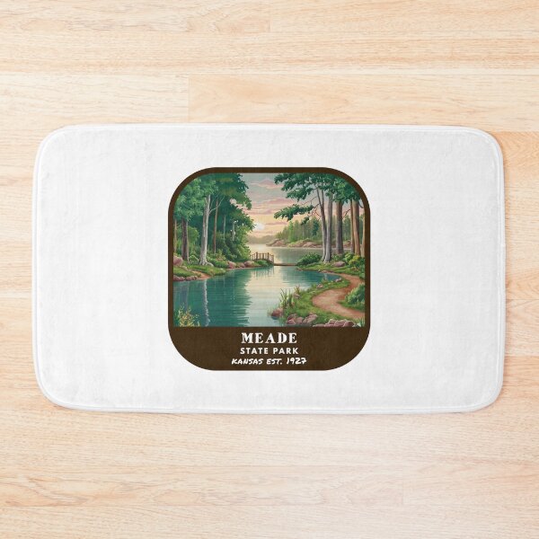 Item preview, Vintage Meade State Park (Kansas State Park) designed and sold by RabbitK.