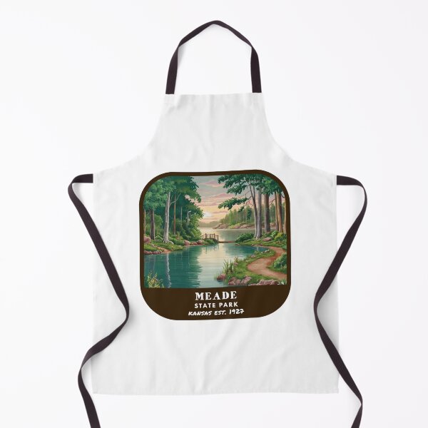 Item preview, Vintage Meade State Park (Kansas State Park) designed and sold by RabbitK.