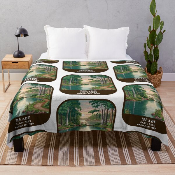 Item preview, Vintage Meade State Park (Kansas State Park) designed and sold by RabbitK.