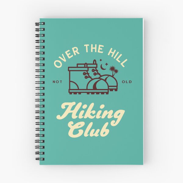 Item preview, Over the hill hiking club - blue designed and sold by cabinsupplyco.