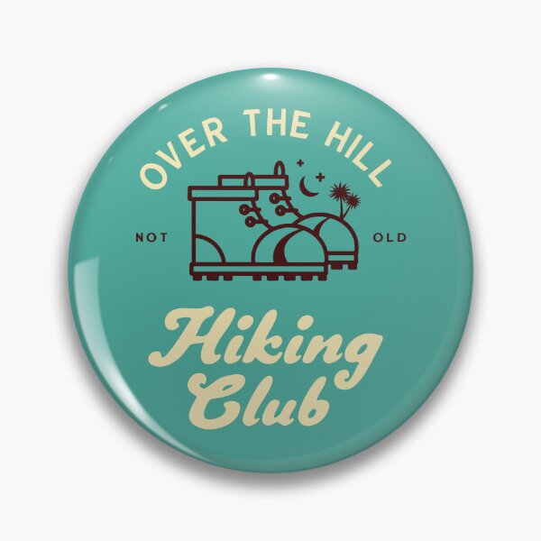 Item preview, Over the hill hiking club - blue designed and sold by cabinsupplyco.