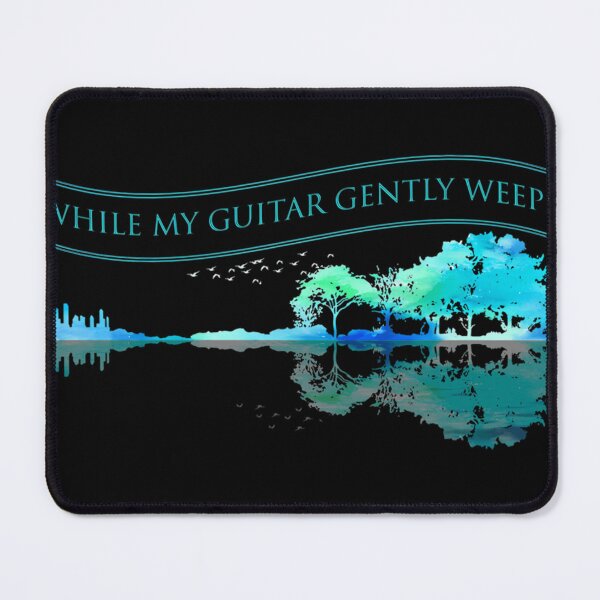 Item preview,  While My Guitar Gently Weeps - Guitar Artwork Nature designed and sold by Jarioutilainen.