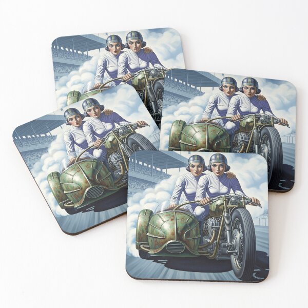 Item preview, The Steel Mechanists - Original Art Deco Artwork designed and sold by elektronen.