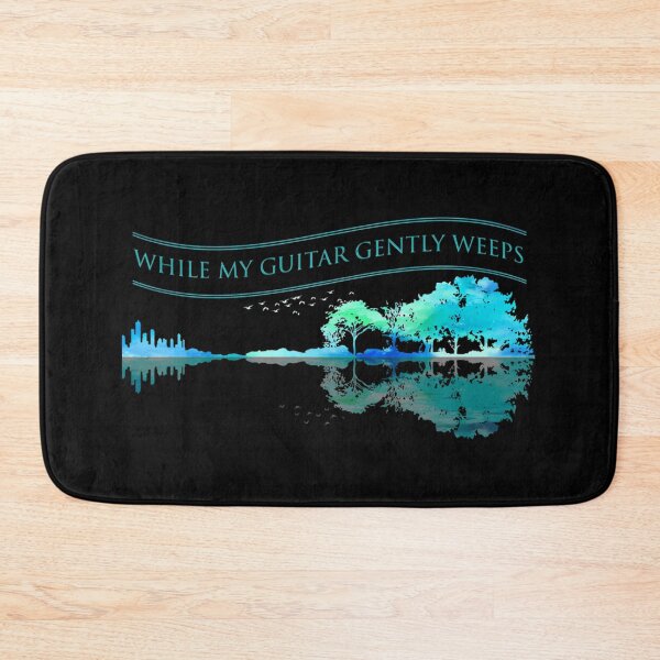 Item preview,  While My Guitar Gently Weeps - Guitar Artwork Nature designed and sold by Jarioutilainen.