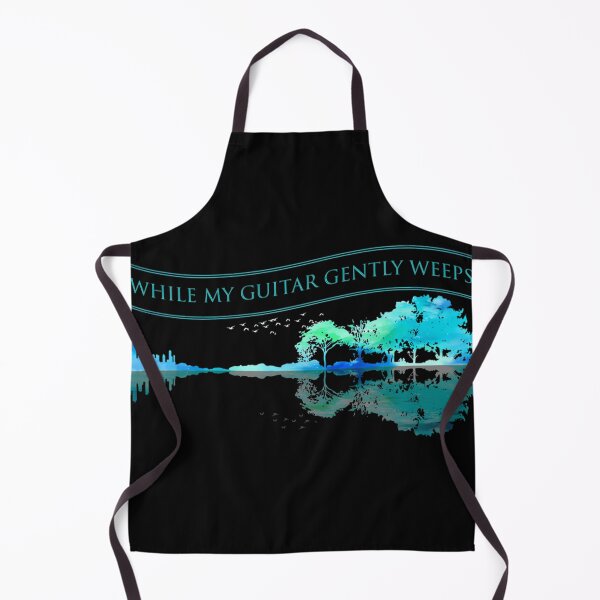 Item preview, While My Guitar Gently Weeps - Guitar Artwork Nature designed and sold by Jarioutilainen.