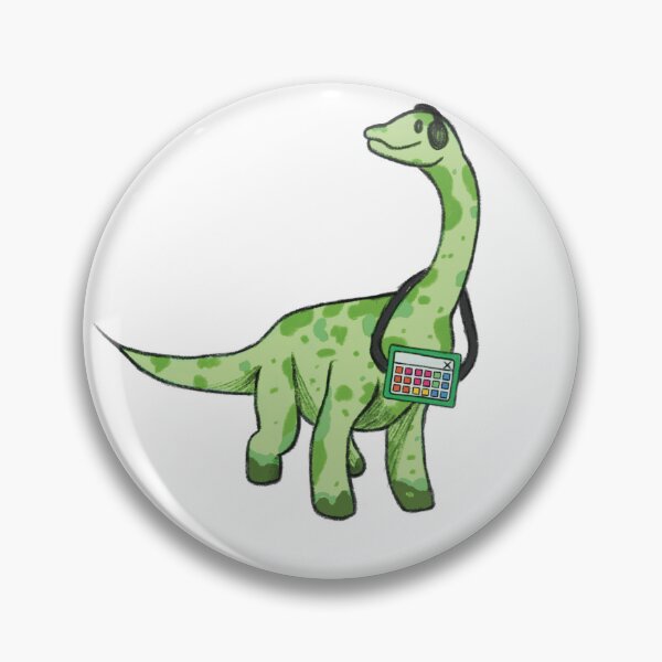 Item preview, Green autistic dinosaur designed and sold by Reuniting  Designs.