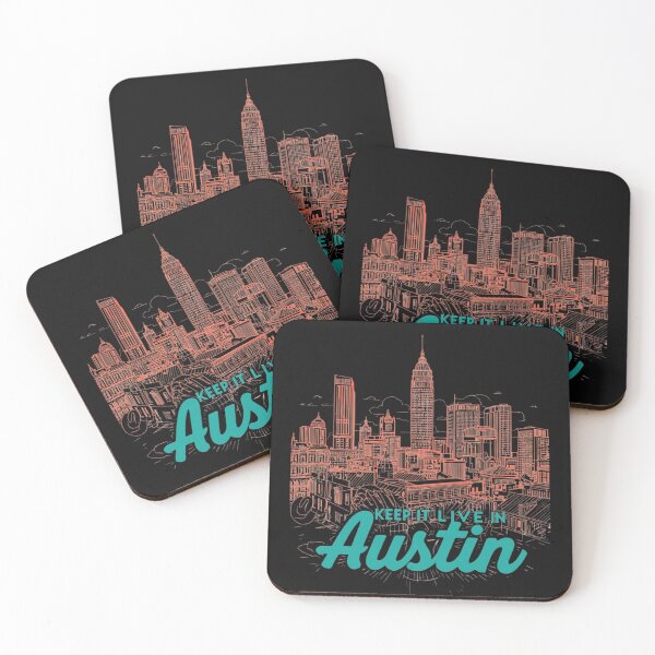 Item preview, Vintage Austin Texas Skyline Poster – Retro Cityscape Wall Art designed and sold by FestivityFinds.