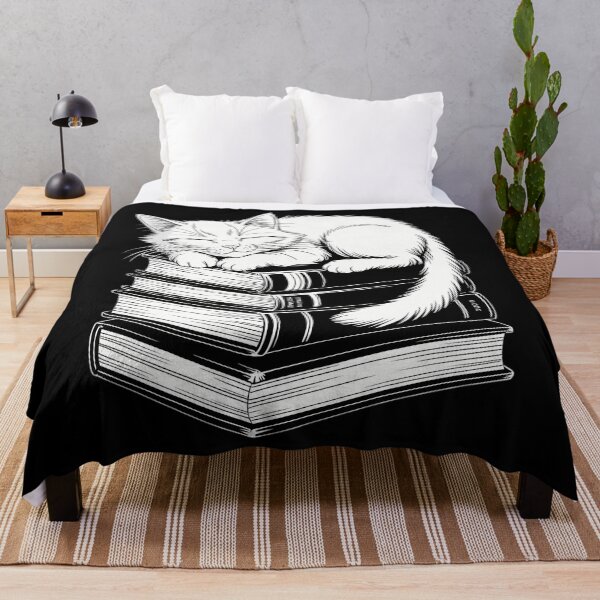 Item preview, Books and Cats, Cat Lover, Cat Mom, Book Lovers designed and sold by TrinaEspinoza.