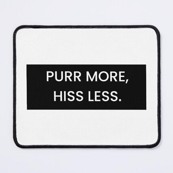 Item preview, Purr more, hiss less happy bumper car birthday christmas funny prank meme gift weird designed and sold by CheeseBlueprint.
