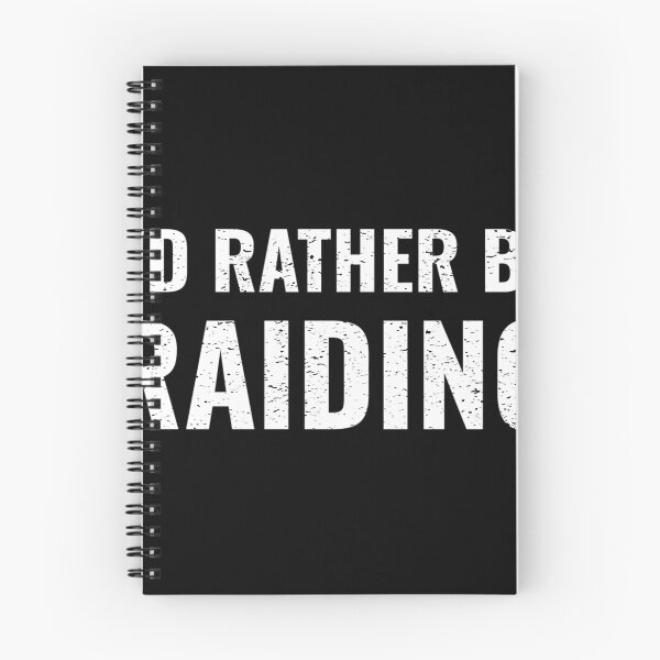 Item preview,  I'D Rather Be Raiding Gamer Distress designed and sold by DANIELSHATTUCKL.