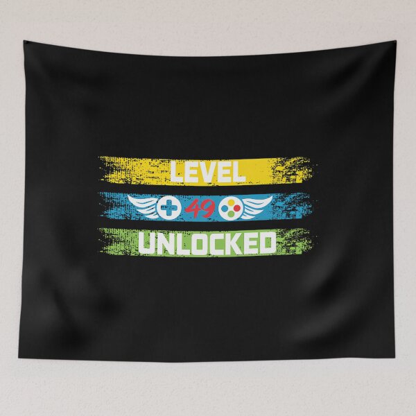 Item preview, Level 49 Unlocked 49Th - Forty-Ninth Birthday designed and sold by DANIELSHATTUCKL.