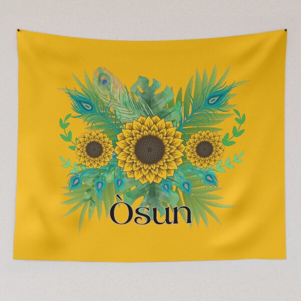 Item preview, Osun Goddess Sunflowers designed and sold by artbyomega.