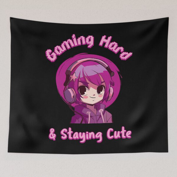 Item preview, Gaming Hard  Staying Cute designed and sold by SheldonHoxie1.