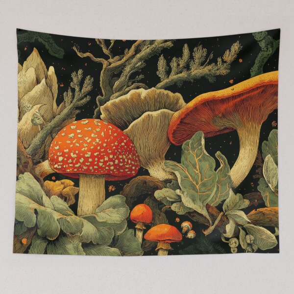 Item preview, Ceremonial Mushroom Forest designed and sold by scicilysimonee.