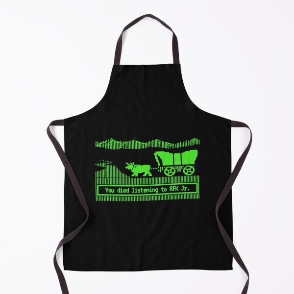 Item preview, Listening RFK Jr Oregon Trail Funny Parody Political Humor Vintage Game, Anti Trump designed and sold by MarlinConroy.