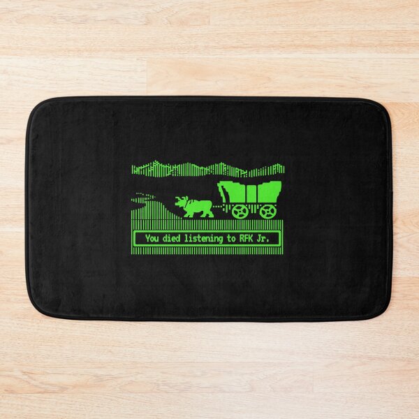 Item preview, Listening RFK Jr Oregon Trail  Funny Parody  Political Humor Vintage Game, Anti Trump designed and sold by MarlinConroy.