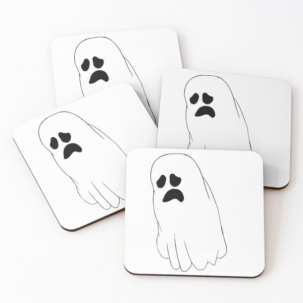 Artikelvorschau, Gruseliger trauriger Halloween-Geist entworfen und verkauft von Quistlor.