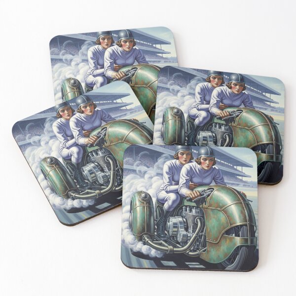 Item preview, The Steel Mechanists V2 - Original Art Deco Artwork designed and sold by elektronen.