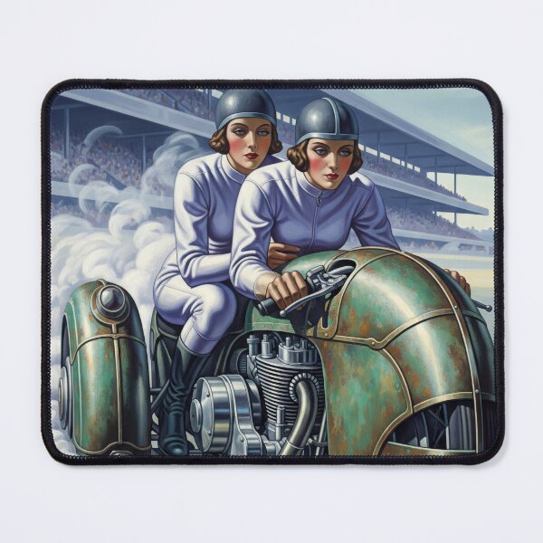 Item preview, The Steel Mechanists V2 - Original Art Deco Artwork designed and sold by elektronen.